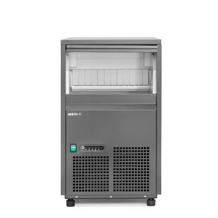 Arktic Black Edition – Design-Eiswürfelmaschine 22 kg/24 h | Mattschwarz