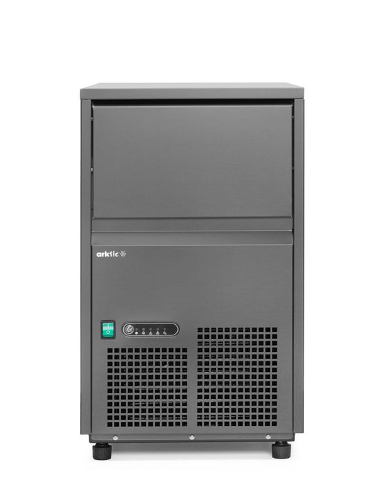 Eiswürfelmaschine, Arktic, Schwarz, 230V/385W, 380x520x(H)637mm