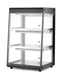 Beheiztes Thekendisplay, HENDI, Schwarz, 230V/500W, 472x447x(H)775mm