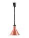 Höhenverstellbare Wärmelampe, konisch, HENDI, Kupfer, 230V/250W, ⌀275x(H)250mm