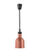 Höhenverstellbare Wärmelampe, zylinderförmig, HENDI, Kupfer, 230V/250W, ⌀175x(H)250mm