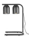 Wärmebrücke mit 2 Infrarotlampen, HENDI, Schwarz, 230V/250W, 453x360x(H)790mm