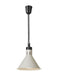 Höhenverstellbare Wärmelampe, konisch, HENDI, Weiß, 230V/250W, ⌀275x(H)250mm