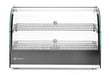 Warmhaltevitrine doppelt, HENDI, doppelt, Schwarz, 230V/800W, 554x376x(H)376mm