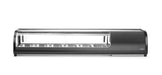 Sushi-Vitrine, Arktic, Im Lieferumfang enthalten: 6x GN 1/3 (H) 40 mm., GN 1/3, Schwarz, 230V/190W, 1529x426x(H)296mm