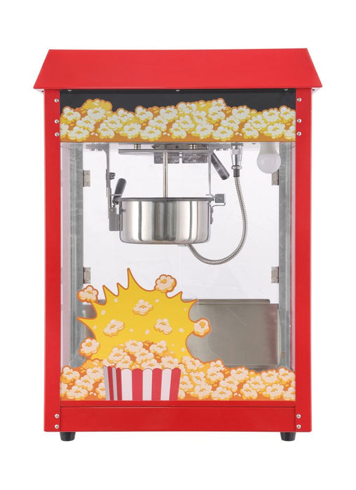 Popcorn-Maschine., HENDI, Rot, 230V/1155W, 560x420x(H)760mm