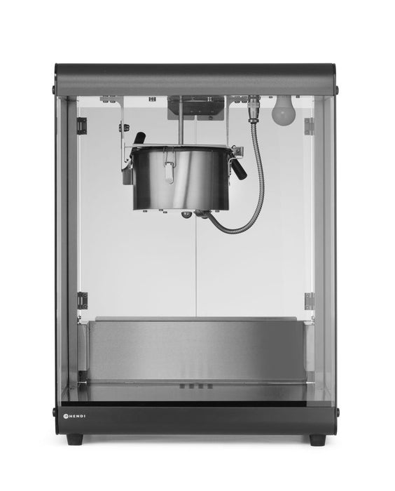 Popcorn-Maschine, HENDI, 80L, Schwarz, 230V/1155W, 560x445x(H)775mm