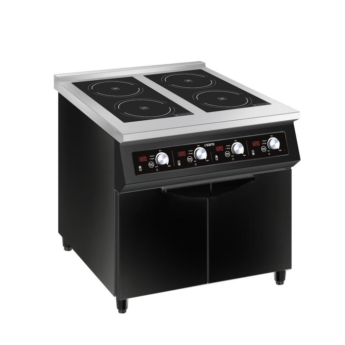 SARO Induktionsherd mit 4 Felder Modell NIKOS - ELB Gastro