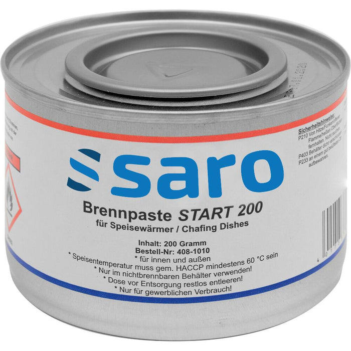 SARO Brennpaste, 200-Gramm-Dose 
Modell START 200