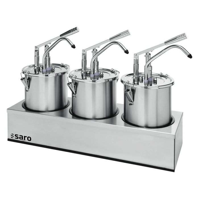 SARO Saucenspender 
Modell PD-003 3 x 5 ltr