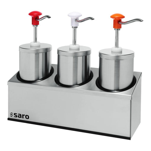 SARO Saucenspender, 3 x 2,25 ltr., 
Modell PD-006