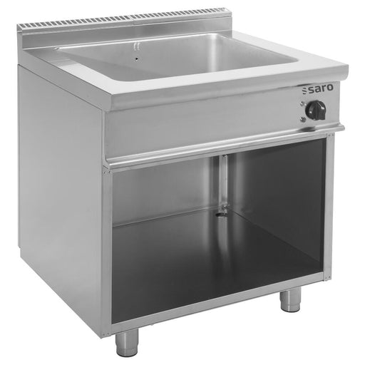 SARO Bain Marie mit offenem Unterbau 
Modell 7/BME2BA