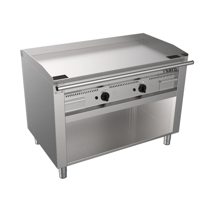 SARO Gas-Teppanyakigrill offenem Unterbau 
Modell TEB2/120 G