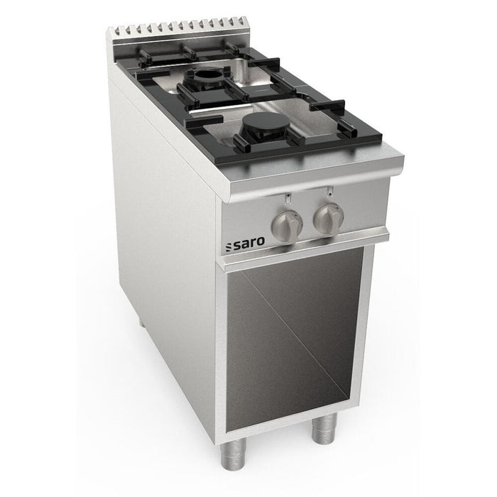 SARO Gasherd offener Unterbau 2 Brenner 
Modell LQ / CUG2BA