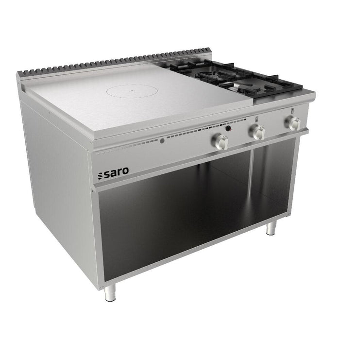 SARO Glühplattenherd offener Unterbau +2 Brenner 
Modell LQ / TPG6BA