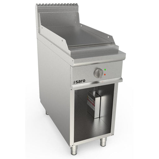 SARO Elektrogriddleplatte 400 mm breit Stand glatt 
Modell LQ / FTE2BAL