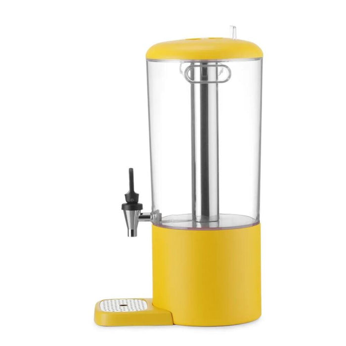 Saftspender UNIQ, HENDI, designed by Robert Bronwasser, 8L, Gelb, 318x216x(H)532mm