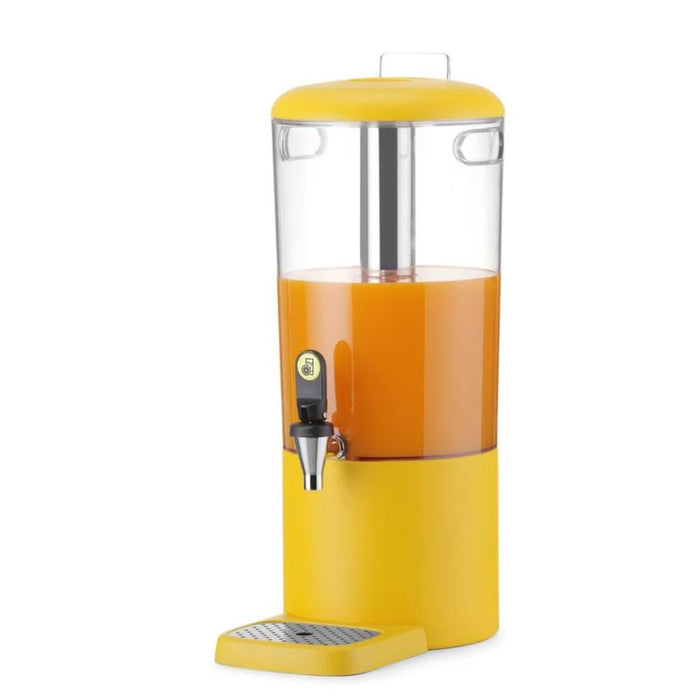 Saftspender UNIQ, HENDI, designed by Robert Bronwasser, 8L, Gelb, 318x216x(H)532mm