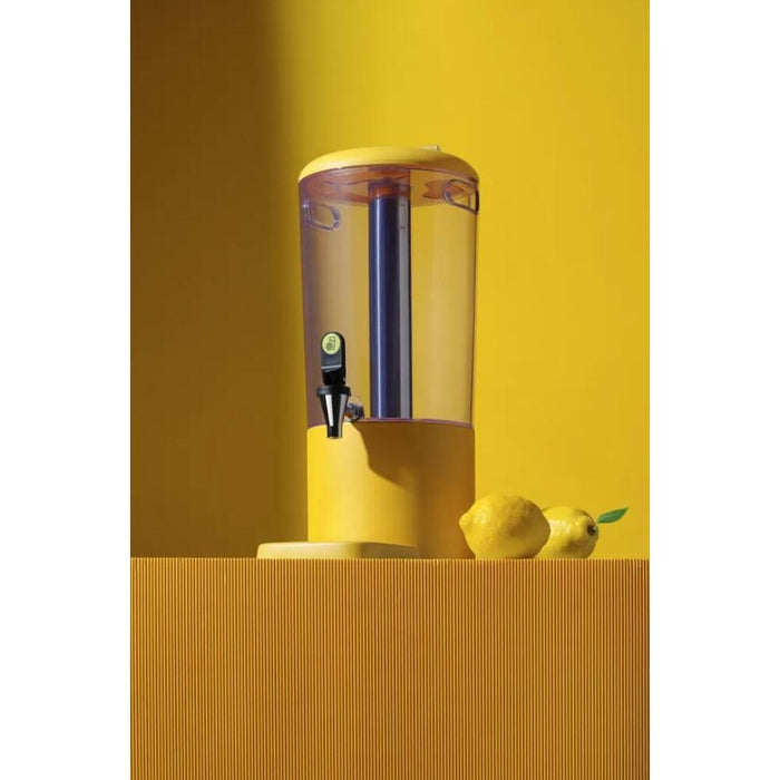Saftspender UNIQ, HENDI, designed by Robert Bronwasser, 8L, Gelb, 318x216x(H)532mm
