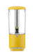 Saftspender UNIQ, HENDI, designed by Robert Bronwasser, 8L, Gelb, 318x216x(H)532mm