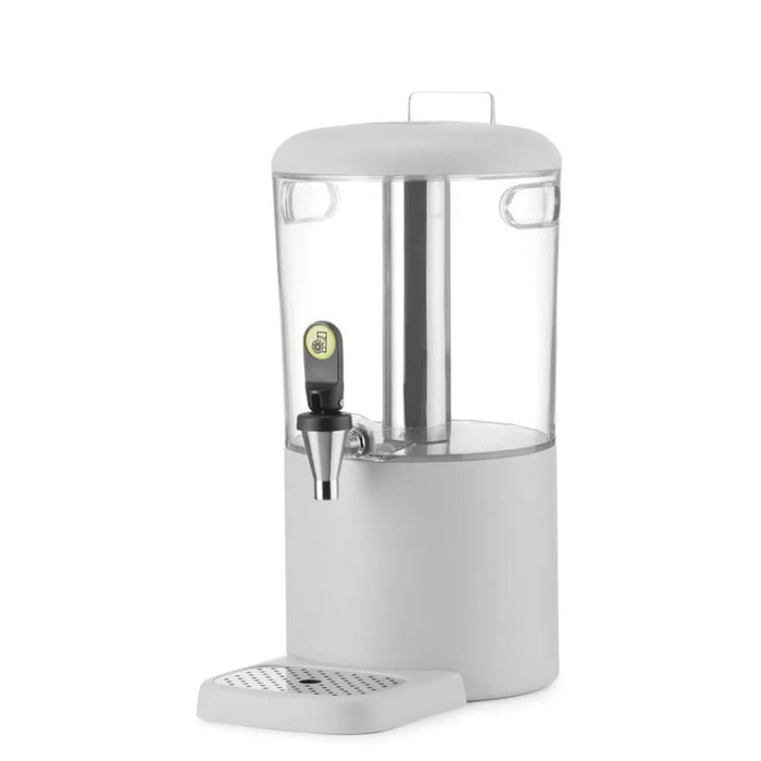 Saftspender UNIQ, HENDI, designed by Robert Bronwasser, 4L, Weiß, 315x211x(H)431mm