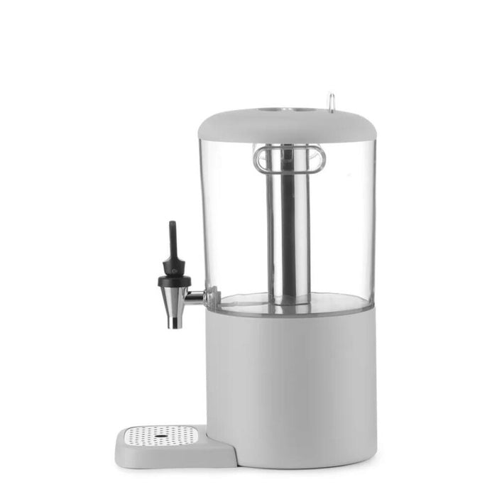 Saftspender UNIQ, HENDI, designed by Robert Bronwasser, 4L, Weiß, 315x211x(H)431mm