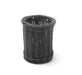 Besteckkorb, HENDI, Schwarz, ⌀100x(H)120mm