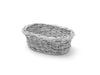 Brotkorb, oval, HENDI, Hellgrau, 190x120x(H)60mm
