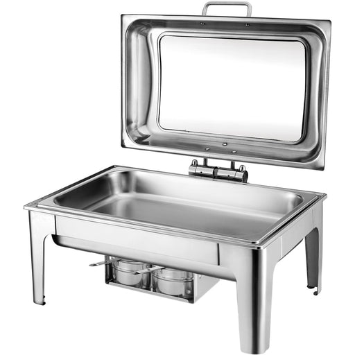 Chafing Dish mit Glasdeckel GN 1/1 - ELB Gastro