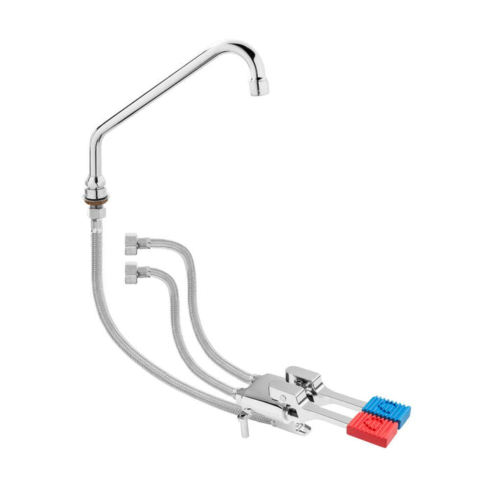 SARO Armatur Fußpedal - Kalt- / Warmwasser Set 
Modell THEA