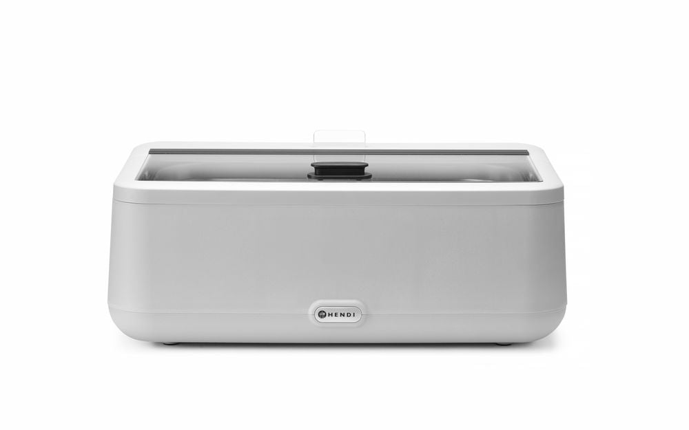 Chafing Dish UNIQ, HENDI, designed by Robert Bronwasser, GN 1/1, Weiß, 230V/700W, 607x402x(H)245mm