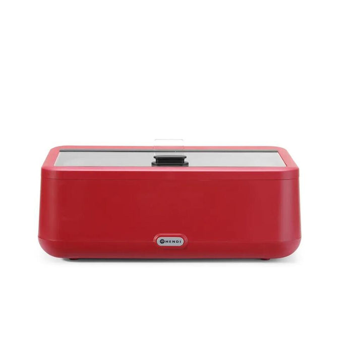 Chafing Dish UNIQ, HENDI, designed by Robert Bronwasser, GN 1/1, Rot, 230V/700W, 607x402x(H)245mm