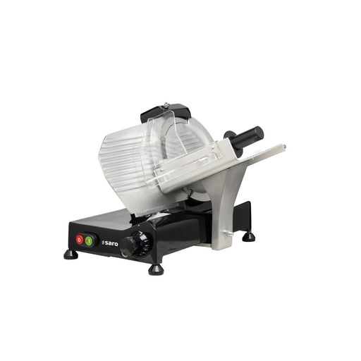 SARO Aufschnittmaschine 
Modell F195 schwarz