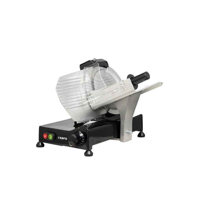 SARO Aufschnittmaschine 
Modell F195 schwarz