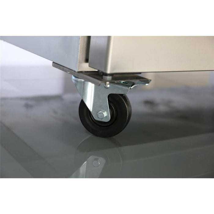 4er Set Räder – Höhe: 125mm - ELB Gastro