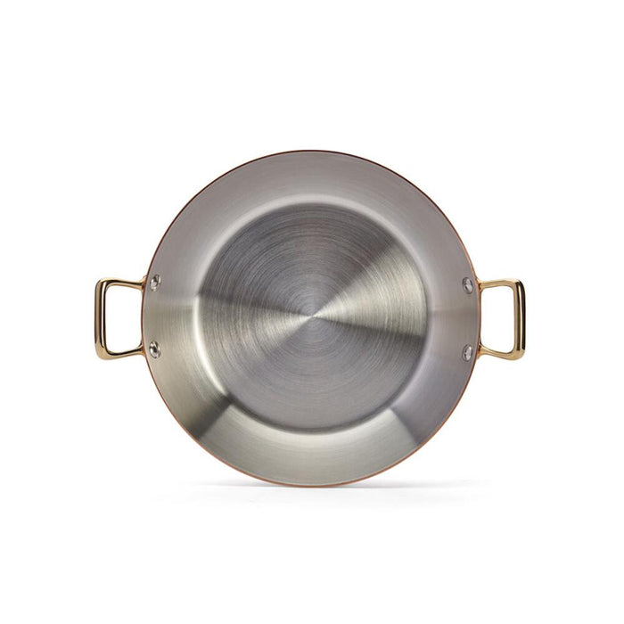 de Buyer Servierpfanne Mit 2 Messinggriffen Ø 24cm INOCUIVRE – Ansicht 2