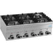 SARO Gasherd 6 Brenner Auftisch 600 Line Modell G6S6 - ELB Gastro