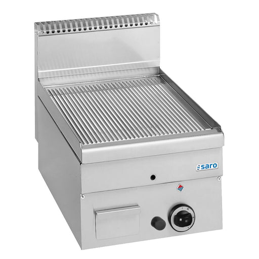 SARO Gasgrillplatte gerilltTischmodell GFT46R