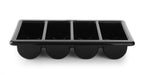 Besteckbehälter, HENDI, Schwarz, 530x325x(H)100mm