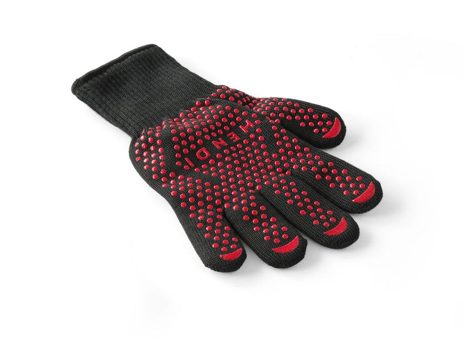 Grillhandschuhe hitzebeständig – 2 Stück, HENDI, 2 Stk., (L)300mm