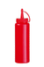 Spenderflaschen, HENDI, 0,2L, Rot, ⌀50x(H)185mm