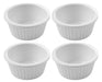 Auflaufförmchen – 4 Stück, HENDI, 0,035L, 4 Stk., ⌀60x(H)25mm
