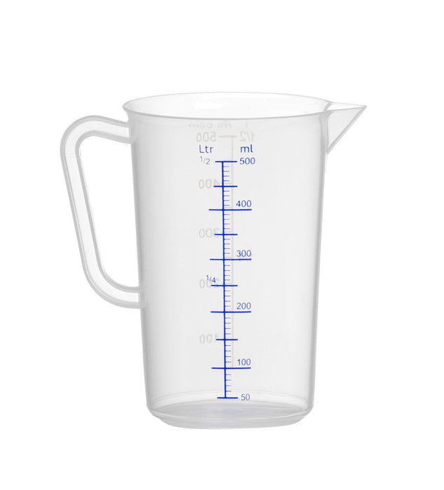 Messbecher, Polyproylen, HENDI, Kitchen Line, 0,5L, ⌀90x(H)140mm