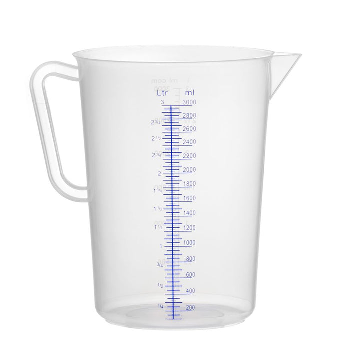 Messbecher, Polyproylen, HENDI, Kitchen Line, 3L, ⌀160x(H)240mm