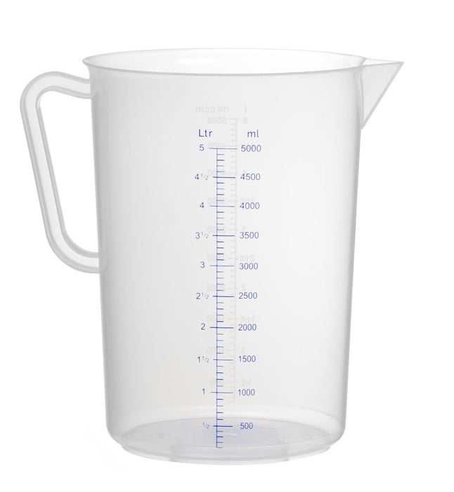 Messbecher, Polyproylen, HENDI, Kitchen Line, 5L, ⌀190x(H)270mm