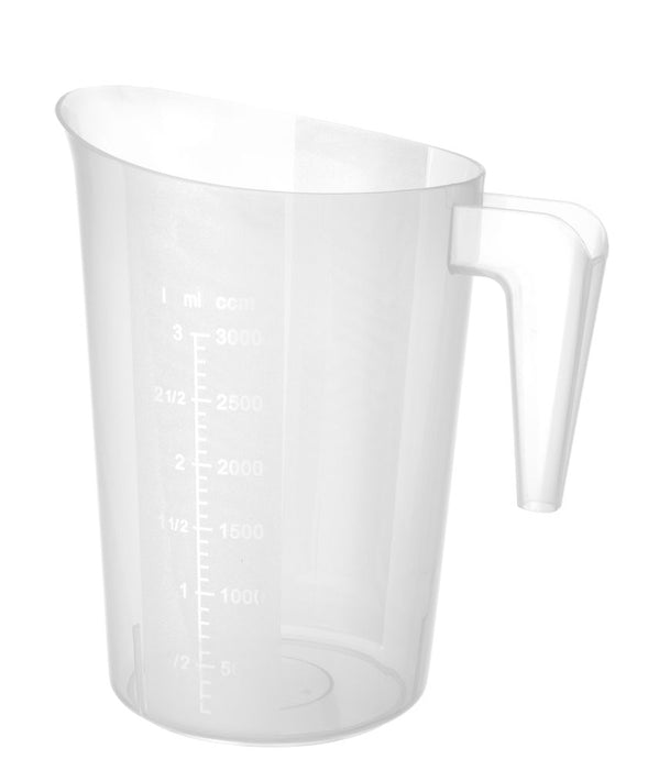Messbecher, stapelbar, HENDI, Kitchen Line, 3L, ⌀181x(H)233mm
