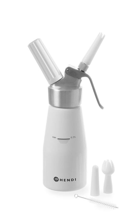 Sahnespender, HENDI, Kitchen Line, 0,25L, ⌀80x(H)200mm