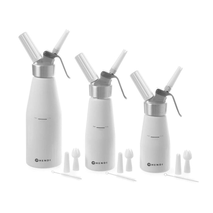 HENDI Sahnespender Kitchen Line 0,25 L – White Edition