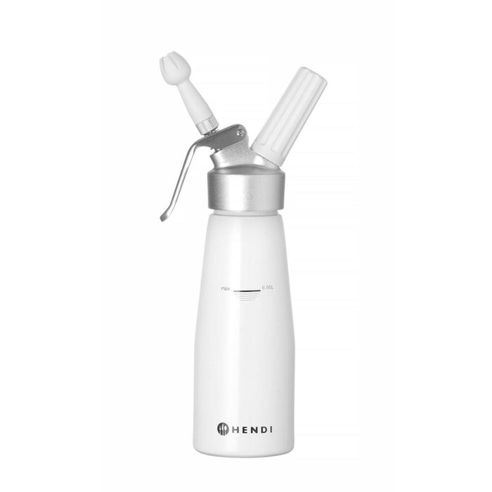 HENDI Sahnespender Kitchen Line 0,5 L – White Edition