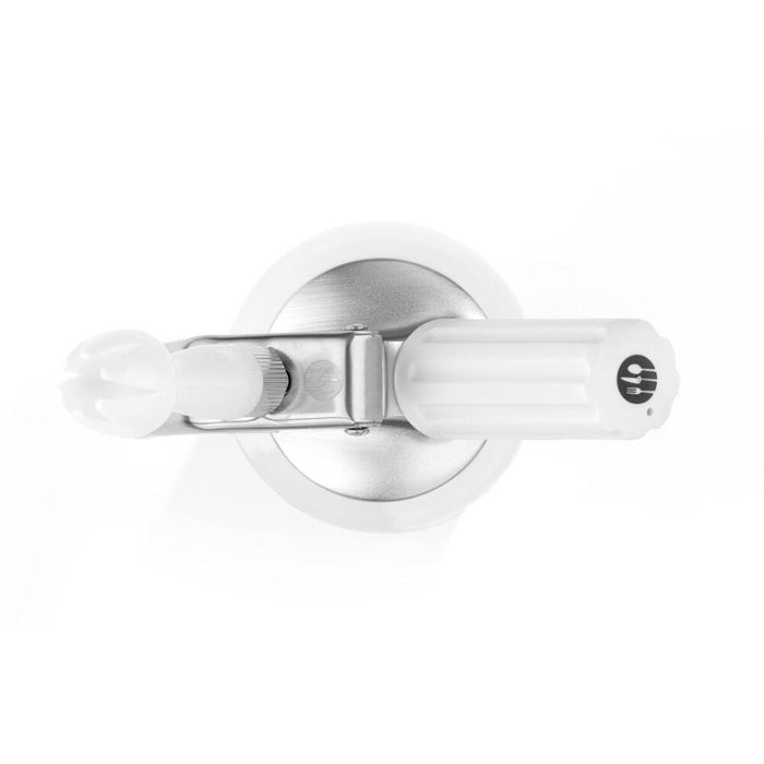 HENDI Sahnespender Kitchen Line 0,95 L – Aluminium, Weiß
